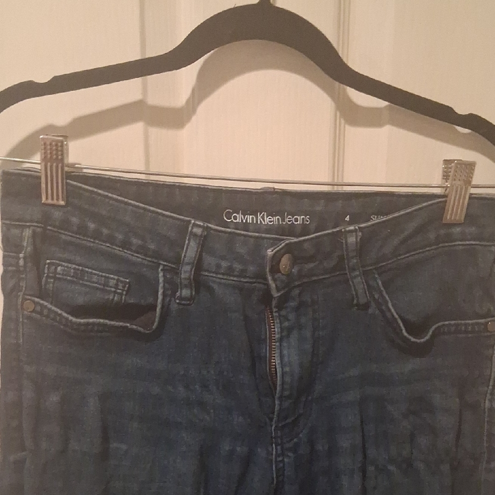 Calvin Klein Women's Dark Blue Skinny Jeans